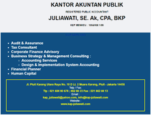 Tablet Screenshot of kapjuliawati.com